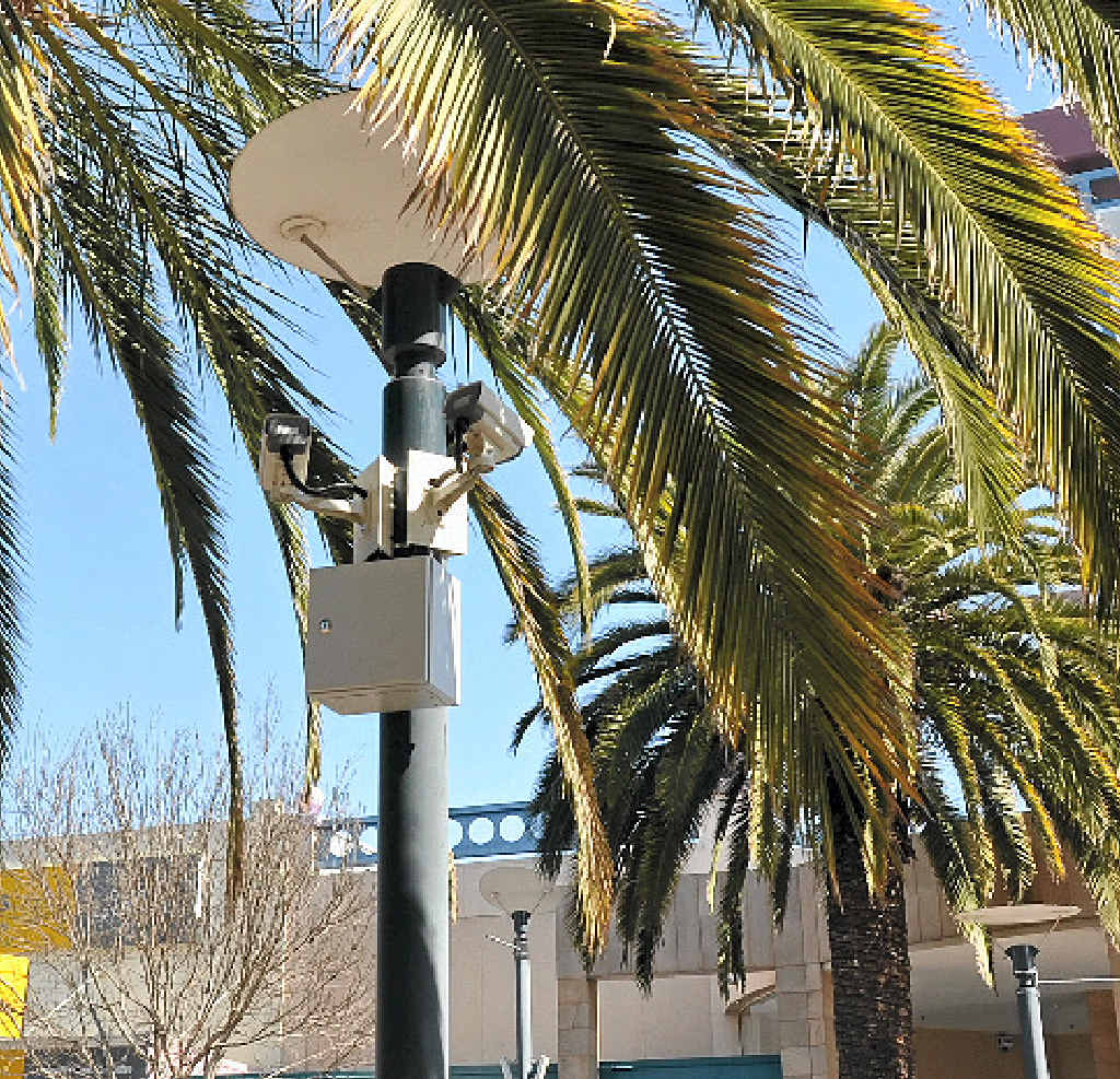 Some of the new Palmerin St cameras.